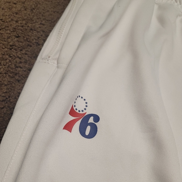NBA Philadelphia 76ers Sixers PE Game Sweatpants Team Issue Nike RARE Mens Sizes - Picture 2 of 6
